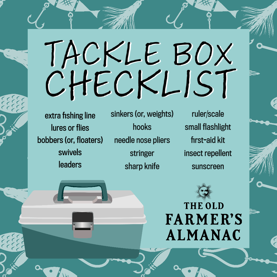 tackle box checklist